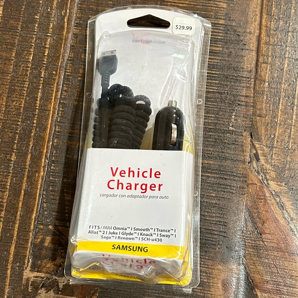 Samsung Verizon Vehicle Charger